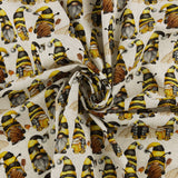 Printed Cotton - ENCHANTED - 002 - Ivory