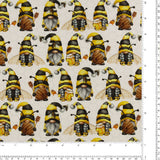 Printed Cotton - ENCHANTED - 002 - Ivory