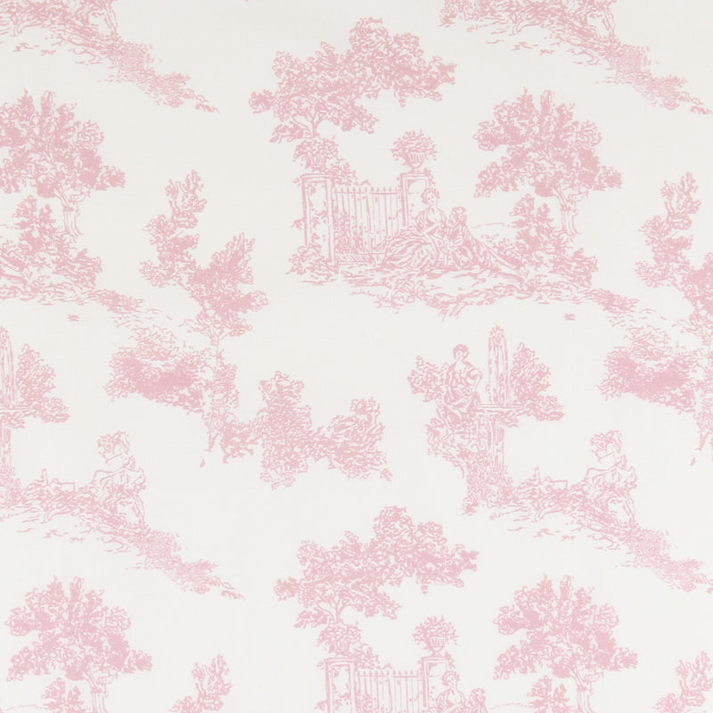 Printed Cotton - PROVENCE - 002 - Rose/White