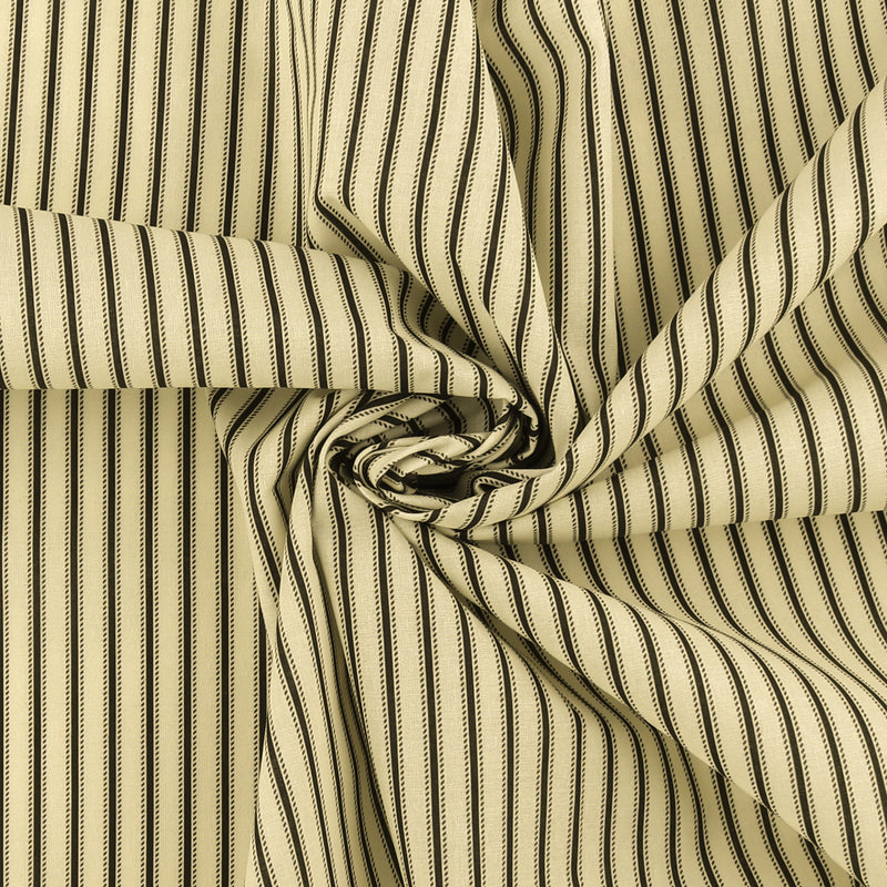 Printed Cotton - PROVENCE - 006 - Black