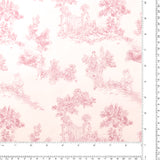 Printed Cotton - PROVENCE - 008 - Rose