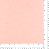 Linen Blend Slub - PRETTY POSIES  JET - 006 - Rose
