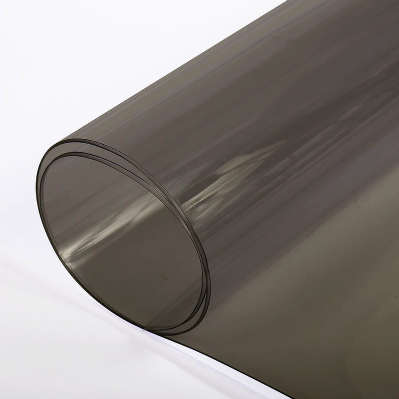 PLASTIQUE PVC TRANSPARENT EXTàRIEUR ET MARIN - ULTRA CLAIR - 20GGE CHARBON