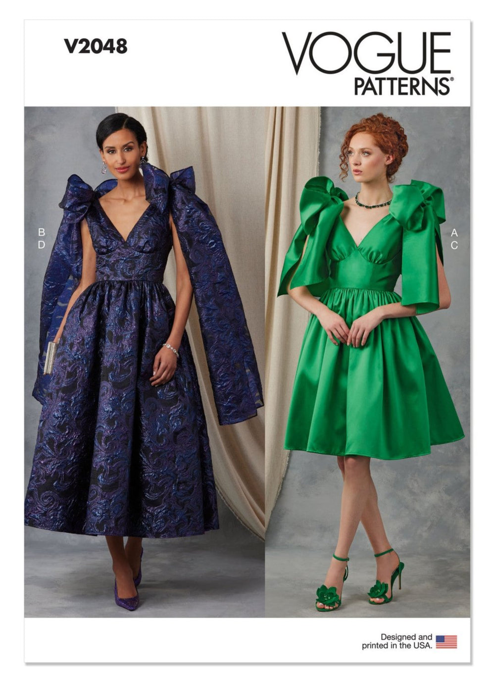 Vogue - V2048 Misses' Evening Dress in Two Lengths Fabricville Vogue - V2048 Misses' Evening Dress in Two Lengths Fabricville