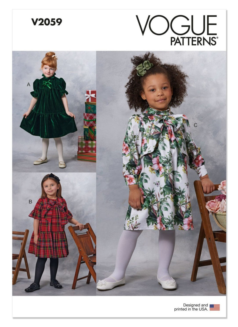 Vogue - V2059 CHILDREN'S DRESSES