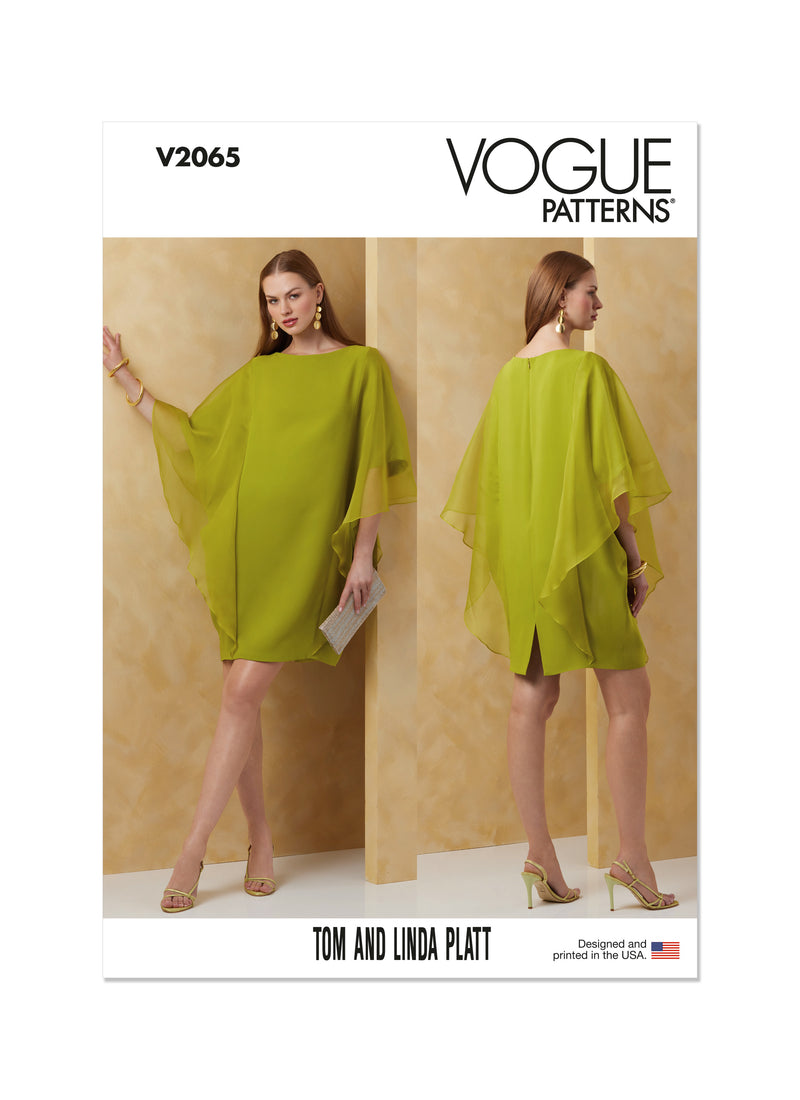 Vogue - V2065 MISSES' DRESS