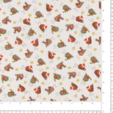 Windham Fabrics - Printed Cotton - MEOWY CHRISTMAS - 005 - White