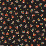 Windham Fabrics - Printed Cotton - MEOWY CHRISTMAS - 006 - Black
