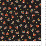 Windham Fabrics - Printed Cotton - MEOWY CHRISTMAS - 006 - Black