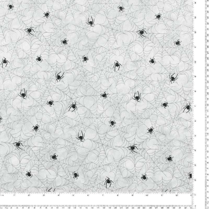 Windham Fabrics - Coton imprimé - &lt;HALLOW&#039;S EVE&gt; - 004 - Gris