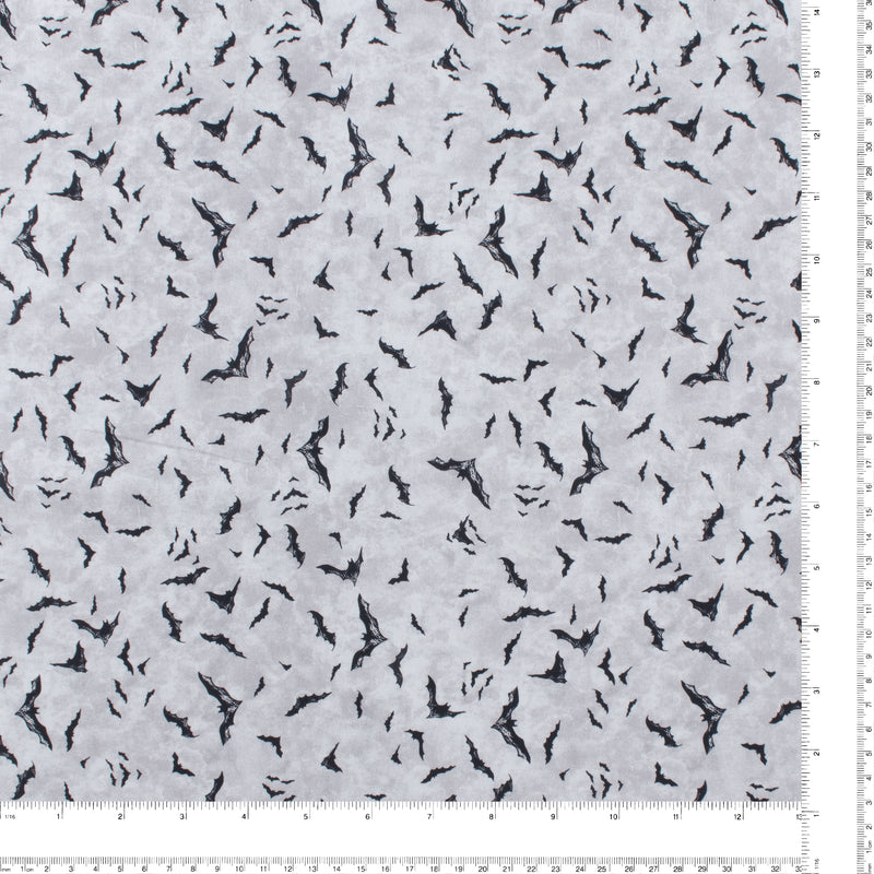 Windham Fabrics - Coton imprimé - &lt;HALLOW&#039;S EVE&gt; - 005 - Gris