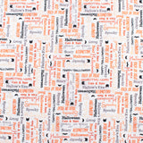 Windham Fabrics - Coton imprimé - &lt;HALLOW&#039;S EVE&gt; - 006 - Blanc