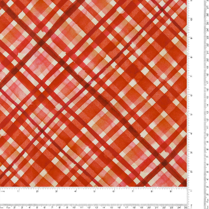 Henry Glass & Co - Printed Cotton - IT'S THE HOLIDAYS - 001 - Red