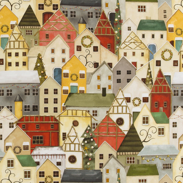 Henry Glass & Co - Printed Cotton - IT'S THE HOLIDAYS - 002 - Multicolor