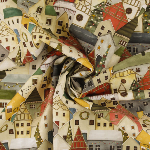 Henry Glass & Co - Printed Cotton - IT'S THE HOLIDAYS - 002 - Multicolor