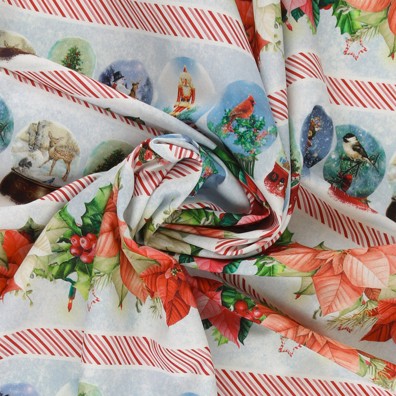 Henry Glass - Coton imprimé - BELIEVE - 003 - Bleu Pâle