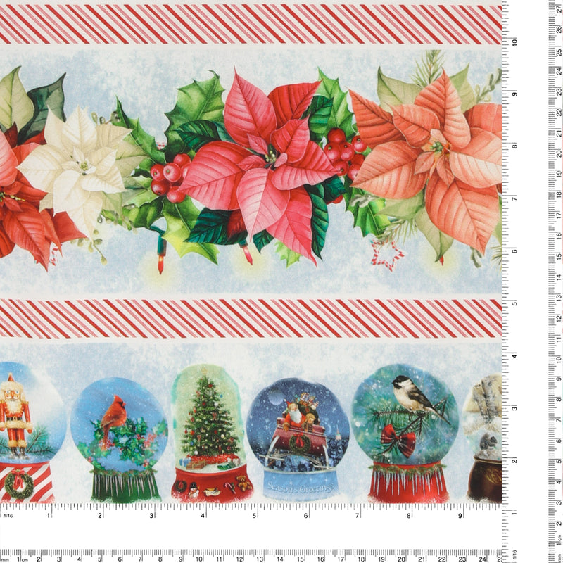 Henry Glass - Coton imprimé - BELIEVE - 003 - Bleu Pâle