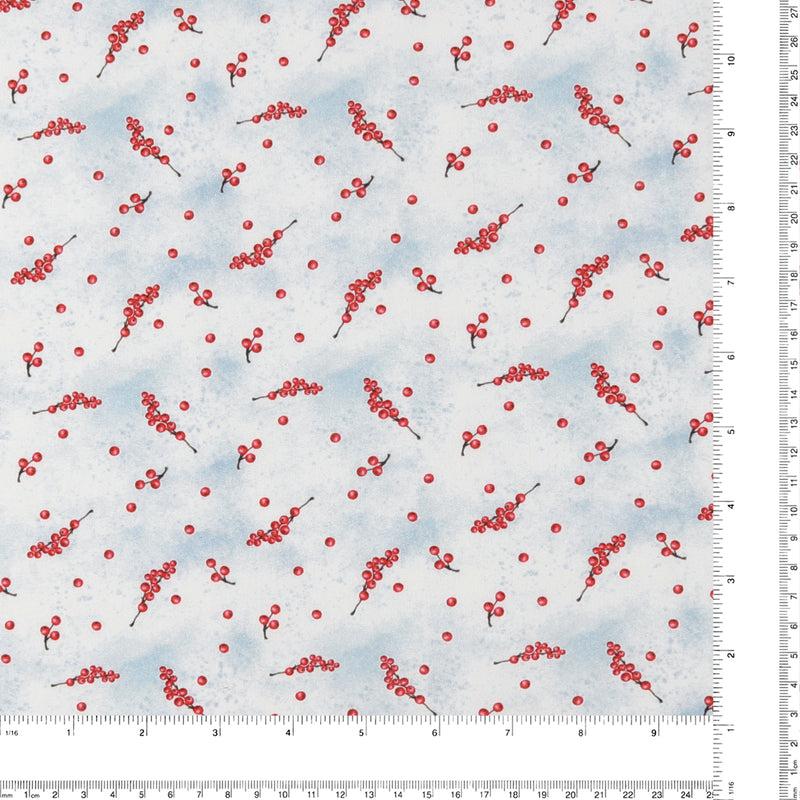 Henry Glass - Coton imprimé - BELIEVE - 008 - Blanc