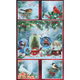 Henry Glass - Panneau de oton imprimé 24 x 44 po (60 x 112 cm) - BELIEVE - 010 - Multicouleur