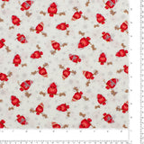 Henry Glass - Printed Cotton - PINECONE RIDGE LODGE - 004 - White