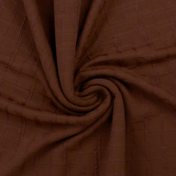 Jacquard Knit - MANCHESTER - 002 - Cinnamon