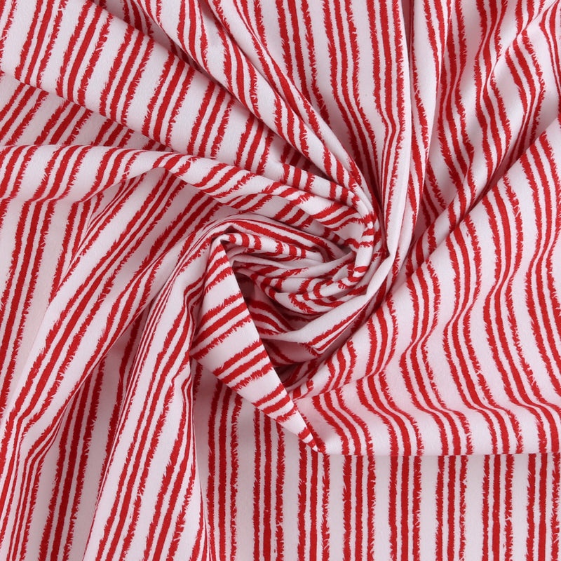 Henry Glass & Co - Printed Flannelette - SNOW CREW - 006 - White