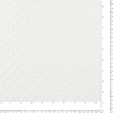 Tricot en losange - ELLIE - 023 - Blanc