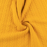 Tricot Cable - ELLIE - 039 - Moutarde