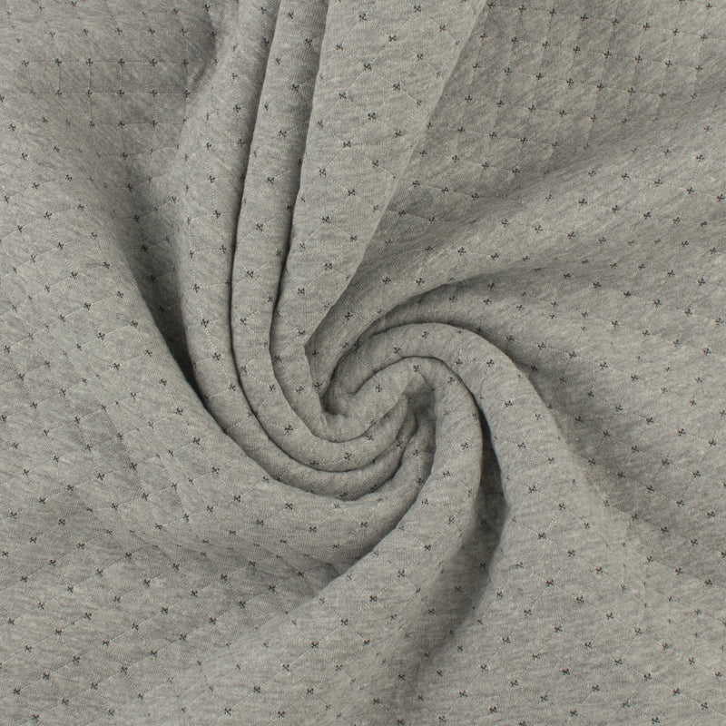 Star Quilt II Knit - ELLIE - 013 - Medium Grey