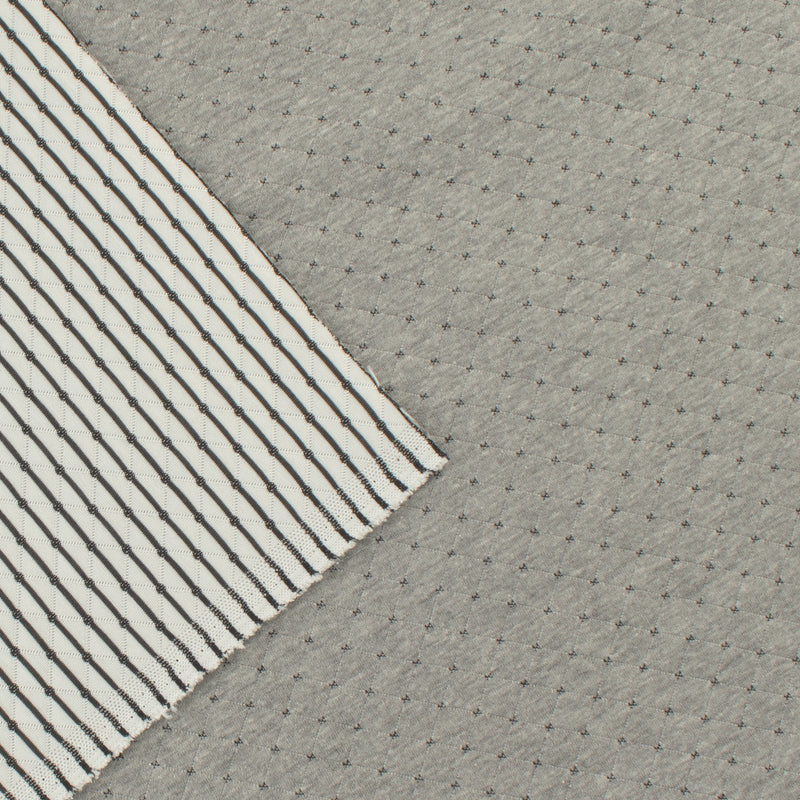 Star Quilt II Knit - ELLIE - 013 - Medium Grey