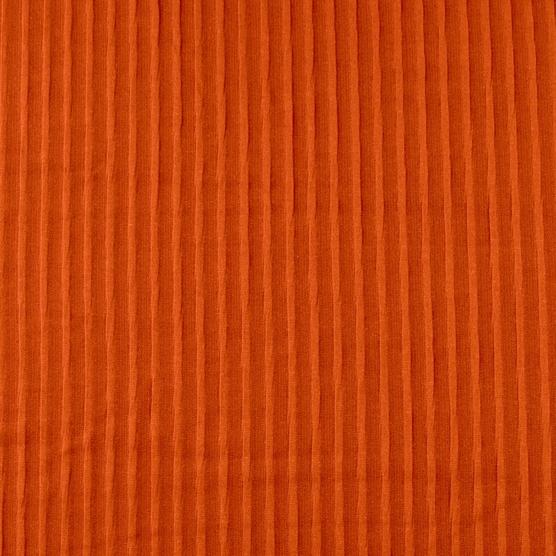 Solid Rib Knit - ELLIE - 001 - Orange