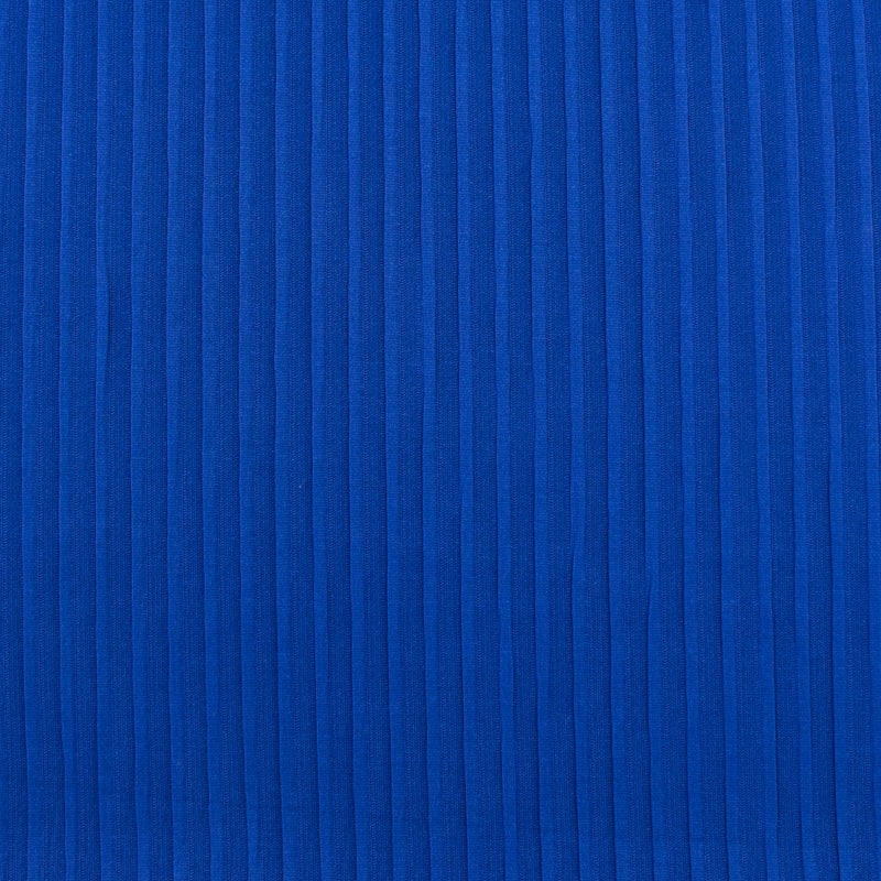 Solid Rib Knit - ELLIE - 010 - Royal