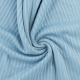 Solid Rib Knit - ELLIE - 005 - Sky Blue