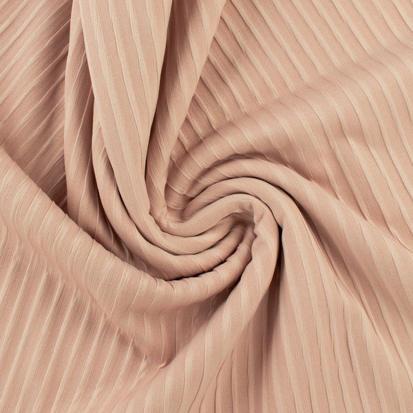 Solid Rib Knit - ELLIE - 003 - Tan