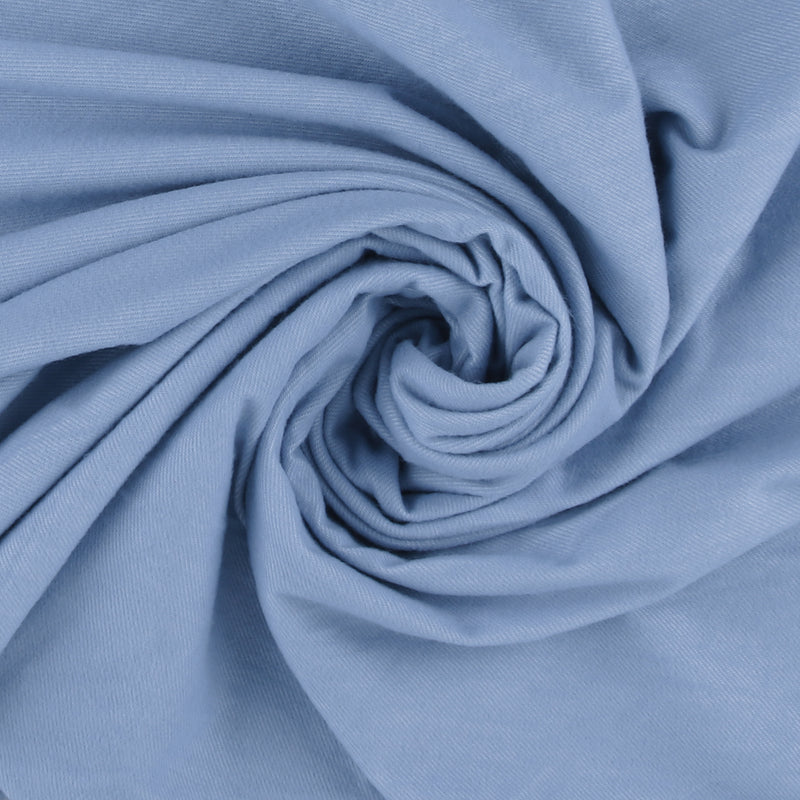 Brushed Denim Knit - INDIGO JONCTION - 001 - Light Blue