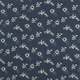 Denim imprimé - BLEUS DU QUOTIDIEN - 002 - Bleu Foncé