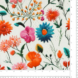Broderie anglaise impression numérique - ST-TROPEZ - 002 - Blanc