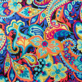 Polyester soyeux imprimé - <BUBBLE> - 009 - Noir