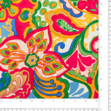 Polyester soyeux imprimé - <BUBBLE> - 010 - Multicouleur