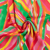 Printed Silky Polyester - BUBBLE - 012 - Multicolor