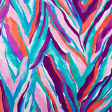 Printed Silky Polyester - BUBBLE - 013 - Pink