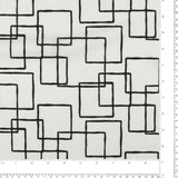 Printed Satin - MUSE - 001 - Ivory