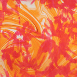 ECOVERO Printed Viscose - IBIZA - 004 - Coral