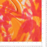 ECOVERO Printed Viscose - IBIZA - 004 - Coral