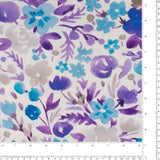 Printed Rayon - LAGOS - 003 - Purple
