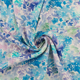 Rayonne imprimée - LAGOS - 005 - Bleu