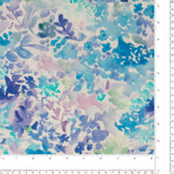 Rayonne imprimée - LAGOS - 005 - Bleu