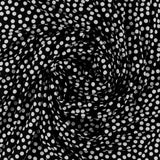Tricot imprimé - HAYLEY - 007 - Noir