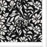 Printed Knit - HAYLEY - 014 - Black & White