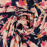 Printed Knit - HAYLEY - 016 - Navy